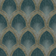 Galerie G68085 Green Glitter Web - Eade's Wallpaper