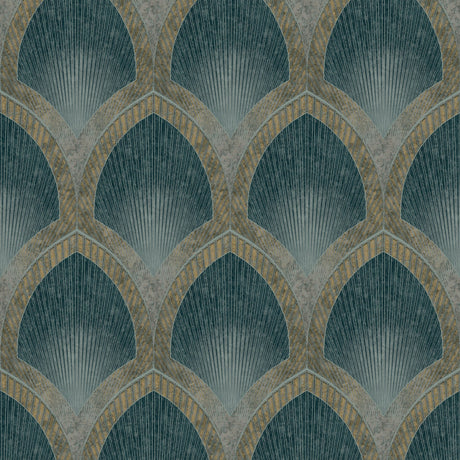 Galerie G68085 Green Glitter Web - Eade's Wallpaper