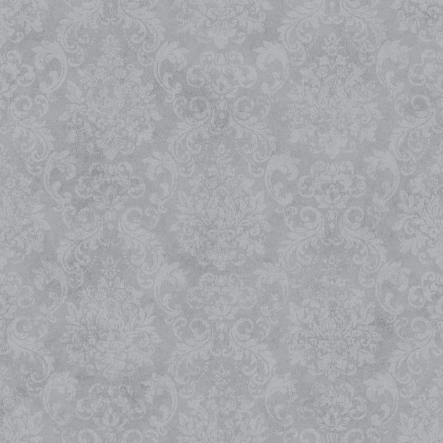 Galerie G68090 Silver Grey Special Damask - Eade's Wallpaper