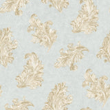 Galerie G68663 Blue Acanthus - Eade's Wallpaper