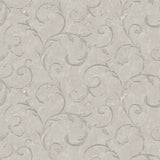 Galerie G68675 Silver Grey Palazzo Scroll - Eade's Wallpaper
