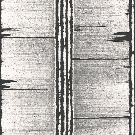 Galerie G78283 Silver Grey Bark Stripe - Eade's Wallpaper