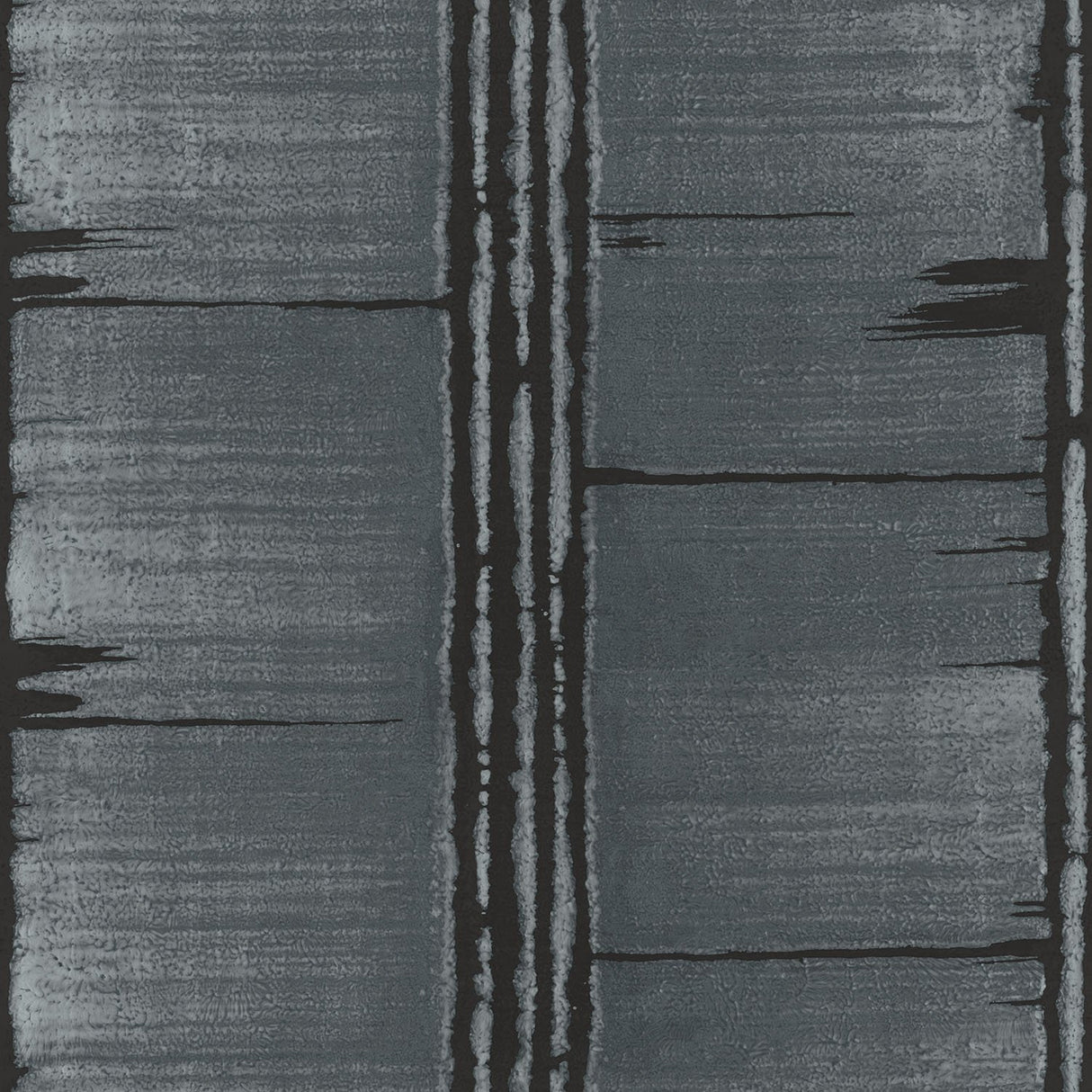 Galerie G78284 Black Bark Stripe - Eade's Wallpaper