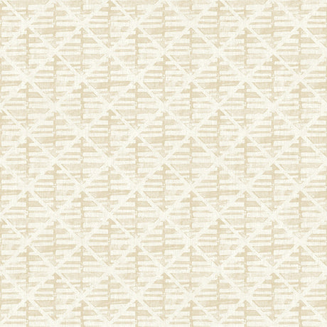 Galerie G78289 Beige Block Print - Eade's Wallpaper