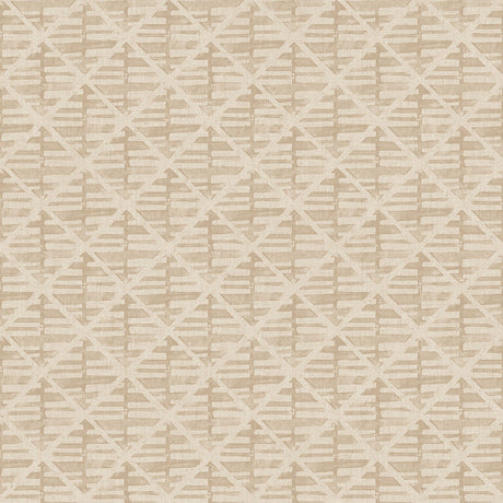Galerie G78290 Bronze Brown Block Print - Eade's Wallpaper