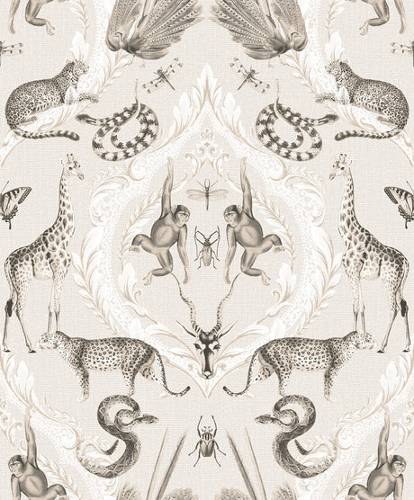 Galerie G78309 Beige Menagerie - Eade's Wallpaper