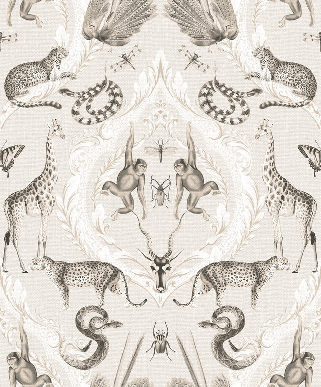 Galerie G78309 Beige Menagerie - Eade's Wallpaper