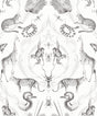 Galerie G78314 Silver Grey Menagerie - Eade's Wallpaper