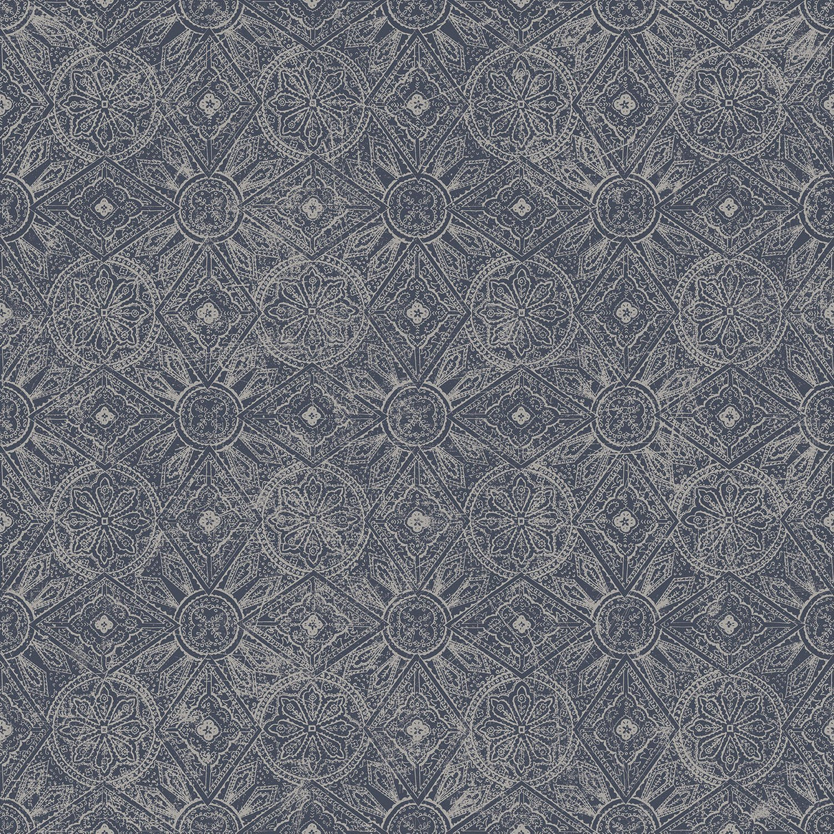 Galerie G78317 Blue Moroccan Paisley - Eade's Wallpaper