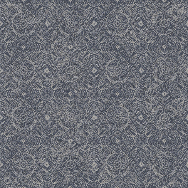 Galerie G78317 Blue Moroccan Paisley - Eade's Wallpaper
