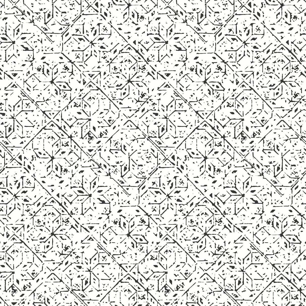 Galerie G78334 Black Tangier Tile - Eade's Wallpaper
