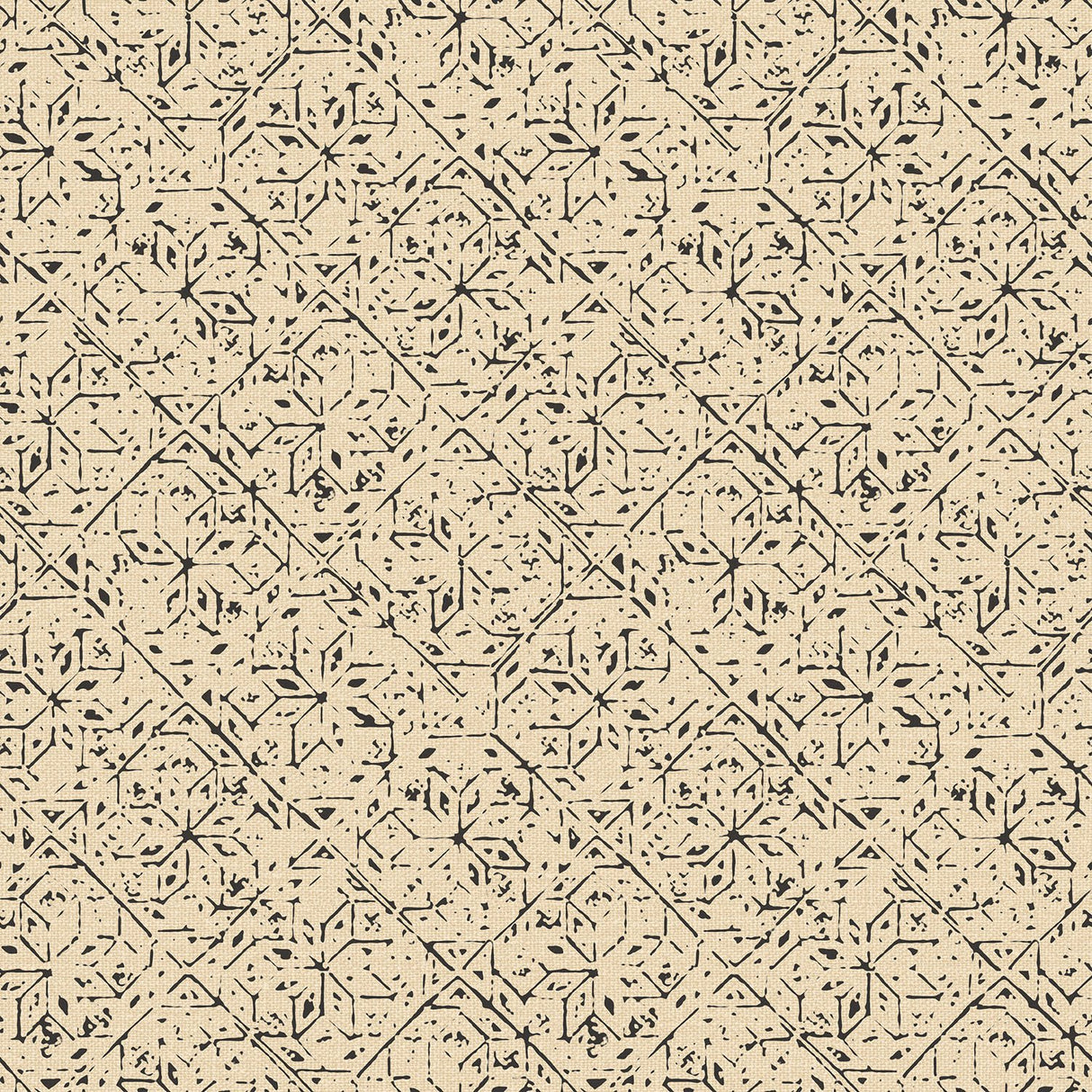 Galerie G78335 Beige Tangier Tile - Eade's Wallpaper