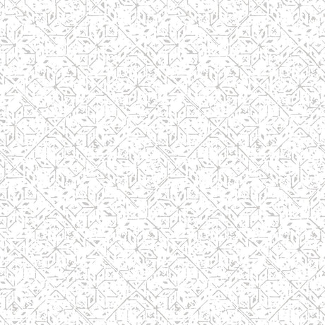 Galerie G78336 Silver Grey Tangier Tile - Eade's Wallpaper
