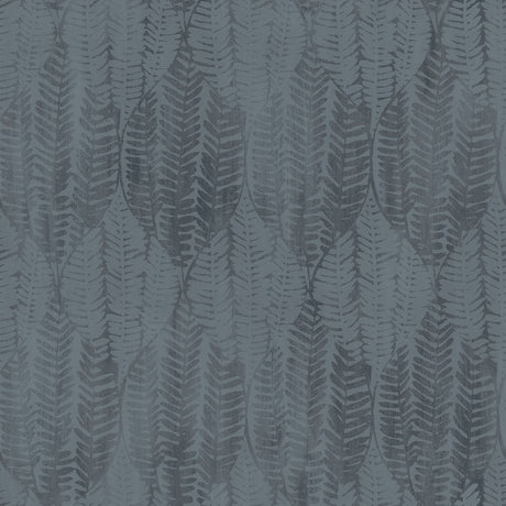 Galerie G78339 Blue Wasabi Leaves - Eade's Wallpaper