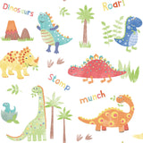 Galerie G78364 Multi-coloured Dinosaurs - Eade's Wallpaper