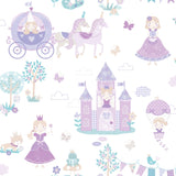 Galerie G78373 Purple Lilac Fairytale - Eade's Wallpaper