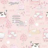 Galerie G78376 Pink Farmland - Eade's Wallpaper