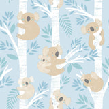 Galerie G78386 Blue Koalas - Eade's Wallpaper