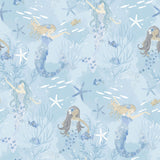 Galerie G78388 Blue Mermaids - Eade's Wallpaper