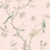 Galerie G78493 Pink Classic Bird Trail - Eade's Wallpaper