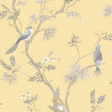 Galerie G78494 Yellow Classic Bird Trail - Eade's Wallpaper