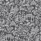 Galerie G78510 Black Garden Toile - Eade's Wallpaper
