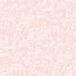 Galerie G78511 Pink Garden Toile - Eade's Wallpaper