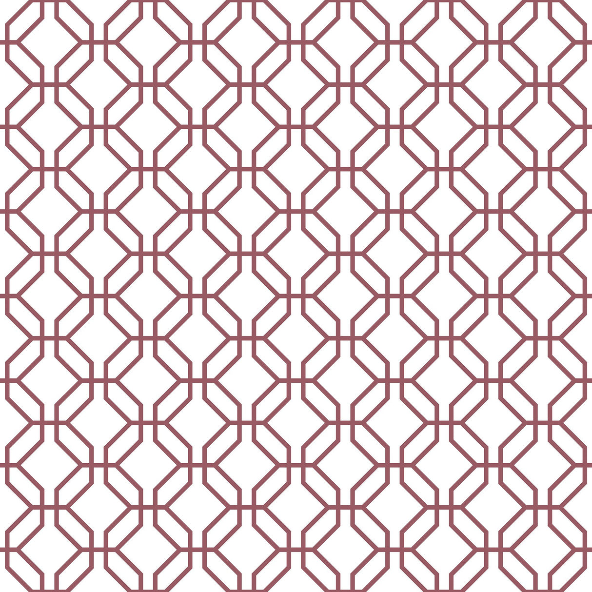 Galerie G78527 Red Trellis Positive - Eade's Wallpaper