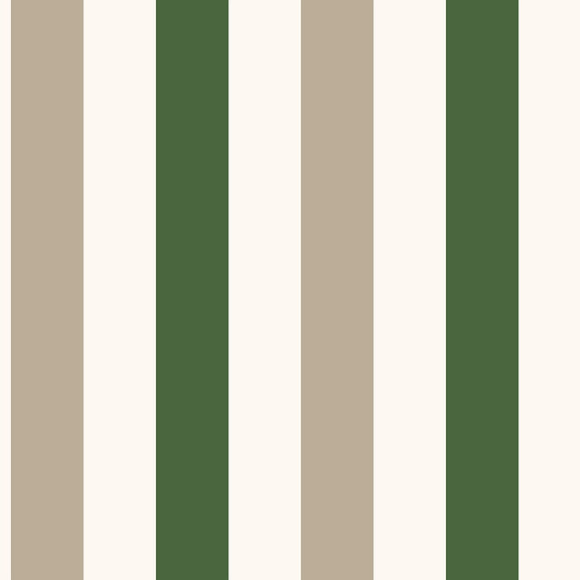 Galerie Kids and Teens 2 color Awning Stripe Green Wallpaper