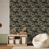 Galerie Kids and Teens Camo Green Wallpaper G78552
