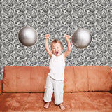 Galerie Kids and Teens Comics Grey Wallpaper G78556