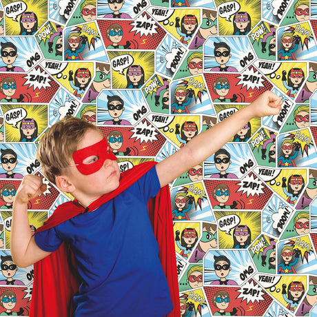Galerie Kids and Teens Comics Multi-colored Wallpaper G78557