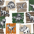 Galerie Kids and Teens Dinosaurs Green Wallpaper G78560