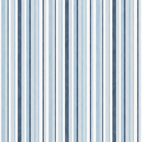 Galerie Kids and Teens Multi Stripe Blue Wallpaper G78573