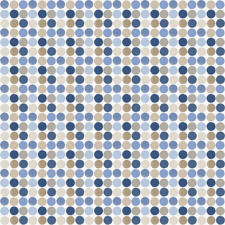 Galerie Kids and Teens Penny Dots Blue Wallpaper G78578