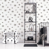 Galerie Kids and Teens Pop Art Grey Wallpaper G78579