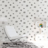 Galerie Kids and Teens Pop Art Grey Wallpaper G78579