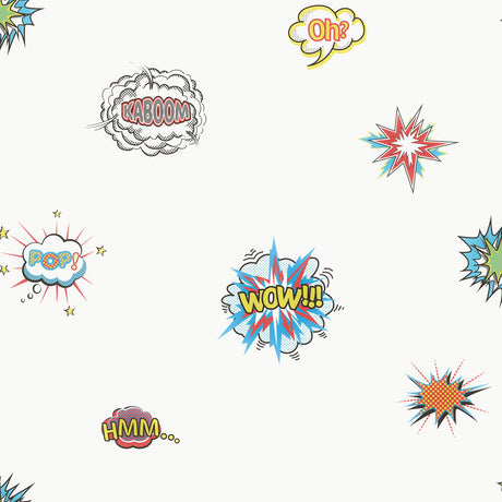 Galerie Kids and Teens Pop Art Blue Wallpaper G78580