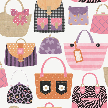 Galerie Kids and Teens Purses Pink Wallpaper G78581
