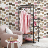 Galerie Kids and Teens Purses Beige Wallpaper G78582