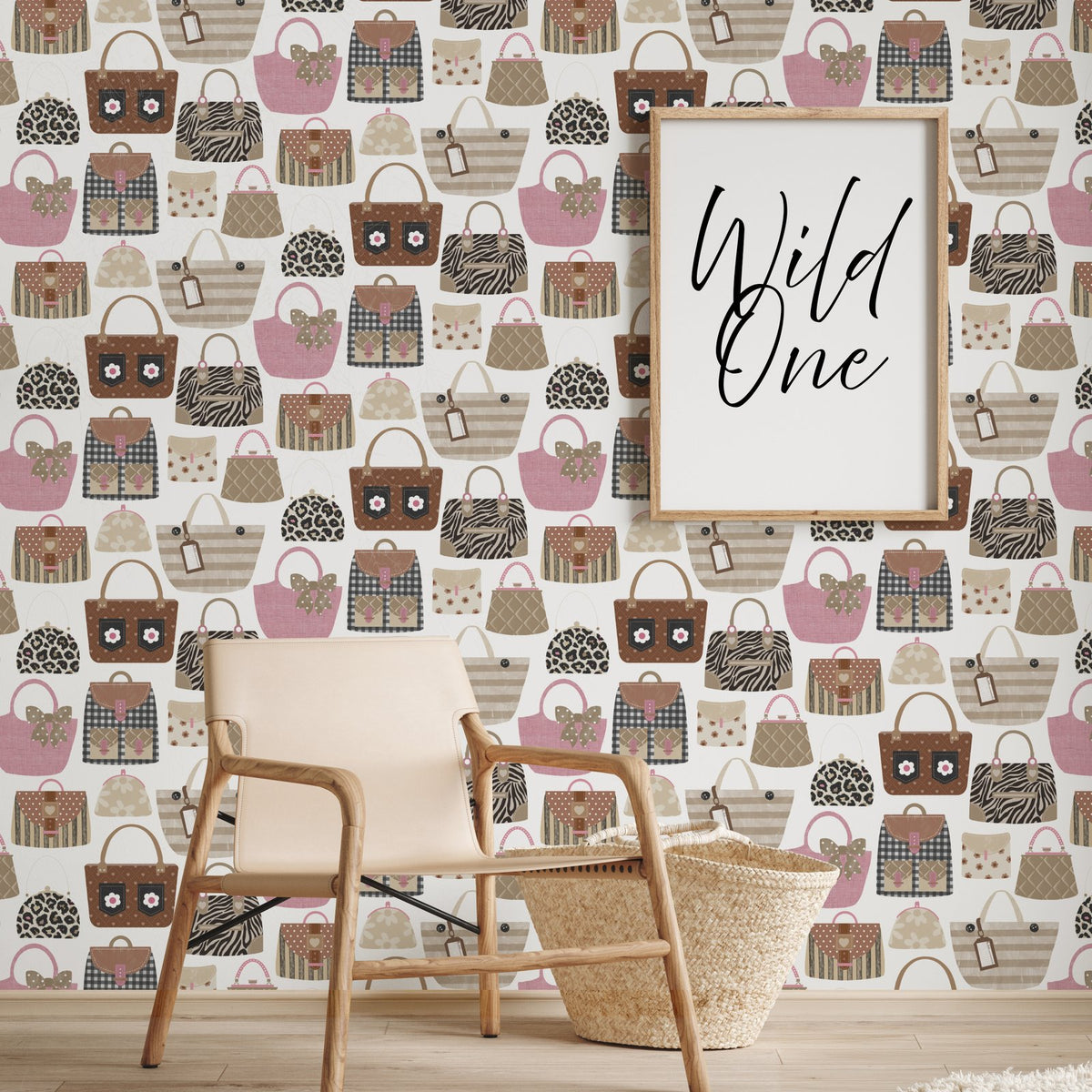 Galerie Kids and Teens Purses Beige Wallpaper G78582