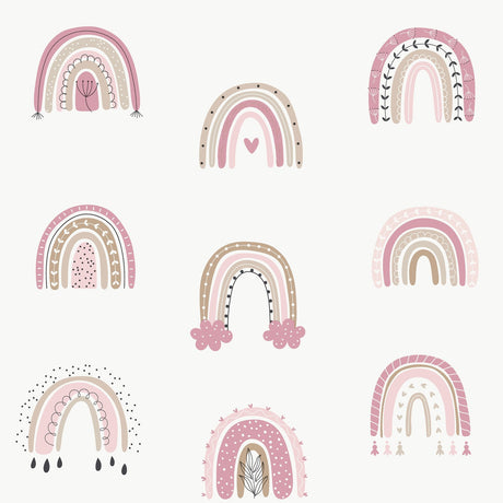 Galerie Kids and Teens Rainbo-Ho Pink Wallpaper G78584