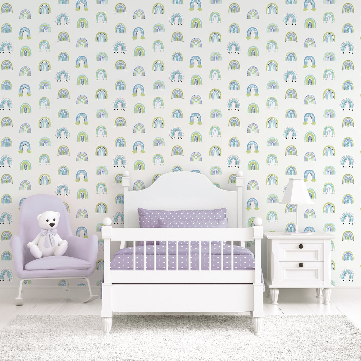 Galerie Kids and Teens Rainbo-Ho Blue Wallpaper G78585
