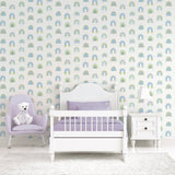 Galerie Kids and Teens Rainbo-Ho Blue Wallpaper G78585