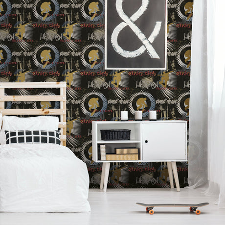 Galerie Kids and Teens Skater Boy Grey Wallpaper G78594