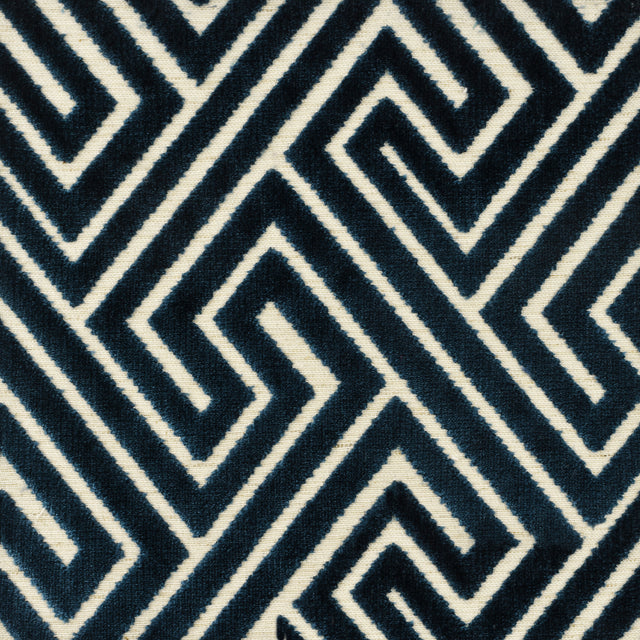 STOUT GALL-3 GALLANT 3 NAVY Fabric - Eades Wallpaper & Fabric