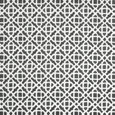 Mitchell MDS FF-2202-29 Contemporary,Diamond,Geometric,Small Scale,Trellis Rayan-Charcoal - Eade's Wallpaper