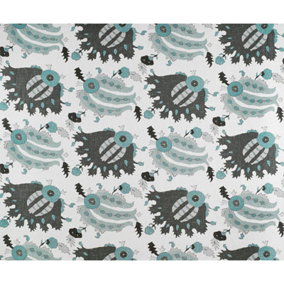 GASTON Y DANIELA GDT5044.002.0 INIGO AGUA/VERDE Fabric - Eade's Wallpaper