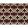 GASTON Y DANIELA GDT5070.005.0 DONANA CHOCOLATE Fabric - Eade's Wallpaper