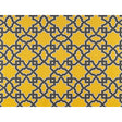 GASTON Y DANIELA GDT5138.001.0 MERIDIEN AVENUE GRIS/AMARILLO Fabric - Eade's Wallpaper